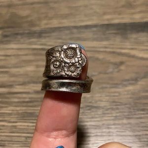 Vintage Sterling Wrap Ring